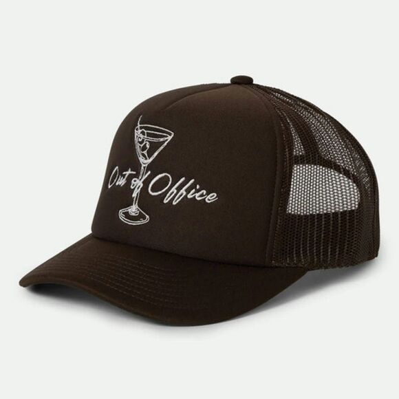 Brixton Out Of Office Trucker Hat - Picture 1 of 4